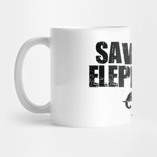 SAVE THE ELEPHANTS Mug